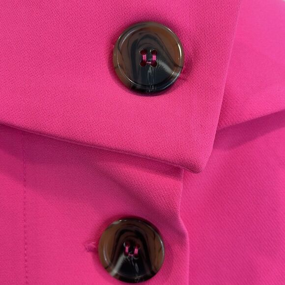 Sail to Sable Hot Pink cowl Neck dress Size Small - Picture 4 of 5